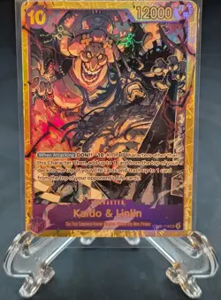 One Piece Kaido & Linlin OP08-119 SEC English NM TCG Two Legends - Image 1