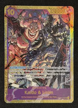 One Piece Two Legends Kaido And Linlin OP08-119 SEC English TCG NM - Image 1