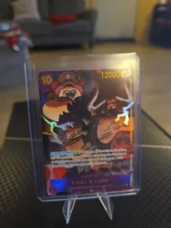 Kaido & Linlin OP08-119 SEC* Alt Art One Piece TCG Two Legends NM English - Image 1