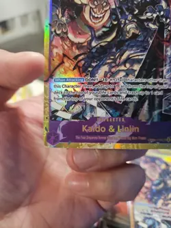Kaido and Linlin OP08-119 SEC Alt One Piece TCG Two Legends NM Pack Fresh - Image 4