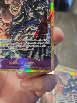 Kaido and Linlin OP08-119 SEC Alt One Piece TCG Two Legends NM Pack Fresh - Image 5