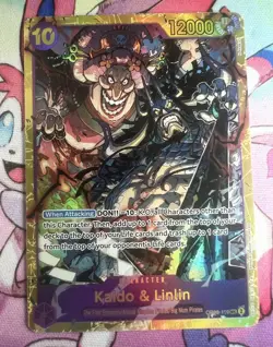 Kaido & Linlin OP08-119 SEC English NM One Piece TCG Two Legends - Image 2