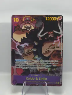 Kaido & Linlin OP08-119 SEC Alt Art One Piece TCG Two Legends NM English - Image 1