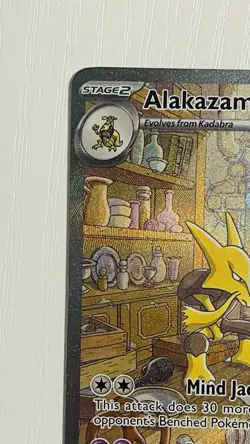 Pokemon Cards, english, Alakazam ex 201/165 Sv: Scarlet & Violet 151 Holo - Image 3