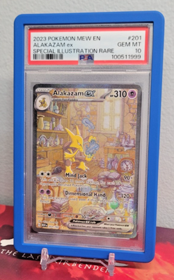 Alakazam Ex 201/165 Pokemon TCG Sv: Scarlet & Violet 151 Holo PSA 10 - Image 1