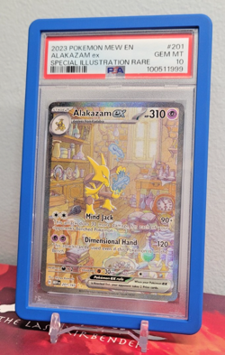 Alakazam Ex 201/165 Pokemon TCG Sv: Scarlet & Violet 151 Holo PSA 10 - Image 2