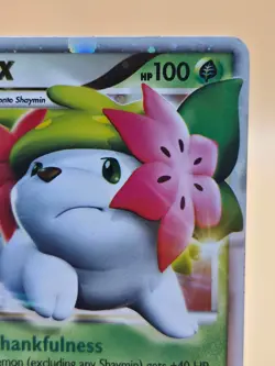Pokemon Shaymin (Land Forme) LV. X 126/127 Platinum Ultra Rare Holo HP - Image 3