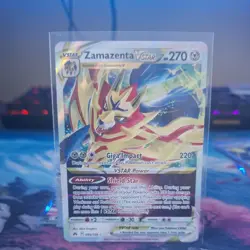 Zamazenta VSTAR Crown Zenith Holo 099/159 Pokemon Card TCG 2023 NM - Image 1