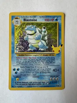 Pokemon TCG Blastoise 2/102 Celebrations 🔥 SWSH NM Pokemon Card - Image 1