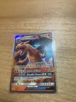 Pokemon TCG Charizard GX SM195 Detective Pikachu Promo Holo Card NM - Image 1