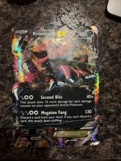 Krookodile EX XY25 Jumbo Cards Holo - Image 1