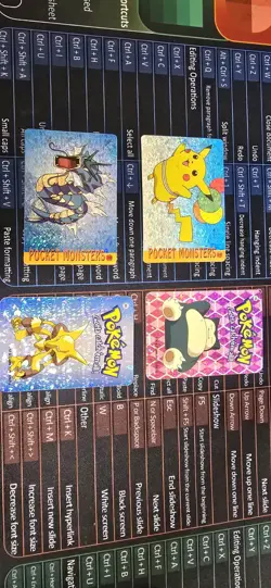 Vintage 2000 Pokemon Vending Machine Sticker Cards - Image 1