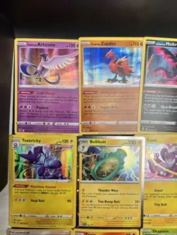 Pokemon TCG Holo & Cosmos Holo Lot 15 Cards SWSH Era Condition Varies - Image 2