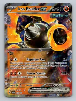 SV: Scarlet & Violet Promo Cards #147 Iron Boulder ex - Image 1