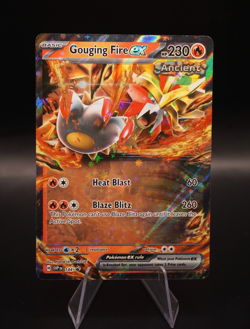 Gouging Fire ex 144 Sv: Scarlet & Violet Promo Cards Holo Pokemon - Image 1