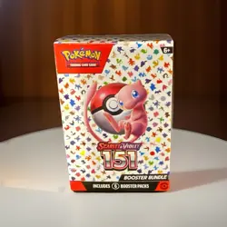 POKEMON NEW & FACTORY SEALED SCARLET & VIOLET 151 BOOSTER BUNDLE BOX-6 PACK - Image 1