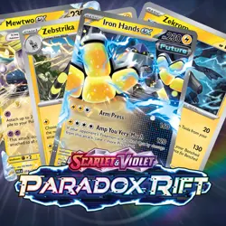 Pokemon TCG SV04 Paradox Rift Yellow Lightning Pick/Choose Singles 058-070 - Image 1