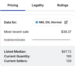 Scorched Ruins - Weatherlight - Magic MTG Card - Near Mint NM - TCG Value $68 - Image 3