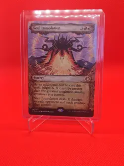 Soul Immolation ** Showcase ** #321 - Lorwyn Ecliped - NM MTG - Image 1