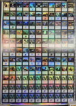 MTG Magic The Gathering Japanese Gatecrash Foil Uncommon Uncut Sheet - Image 1