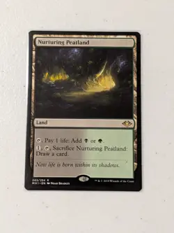 MTG Nurturing Peatland - Modern Horizons NM - Image 1