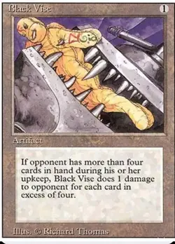 Black Vise - MTG Magic the Gathering Card - 4 card playset - Image 1