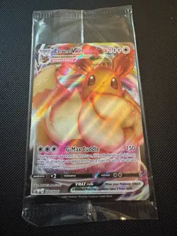 Pokemon TCG Eevee VMAX Promo Holo SEALED - Image 1