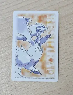 ZEBSTRIKA 2010 Japanese Pokemon Reshiram Black & White Deck Poker Playing Card - Image 3