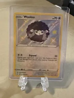Wooloo SV103/SV122 Shining Fates: Shiny Vault NM Pokemon TCG Card - Image 1