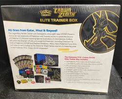 The Pokemon TCG: Crown Zenith Elite Trainer Box Factory Sealed -Free Is Shipping - Image 2