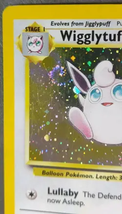 Pokemon Base 2 Set Rare, Holographic Wigglytuff 19/130 - Image 3
