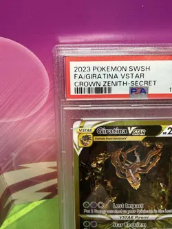 Pokemon Giratina VSTAR Holo Rare TCG Card GG69/GG70 Crown Zenith PSA 10 - Image 2