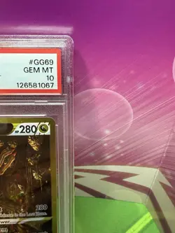 Pokemon Giratina VSTAR Holo Rare TCG Card GG69/GG70 Crown Zenith PSA 10 - Image 3