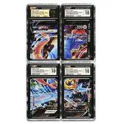 Pokemon GRADED 2021 Zacian V-UNION 4 Pieces SP5 Promo GEM MINT 10 CGC Japan - Image 1