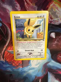 Pokemon Neo Discovery Eevee Card 38/75 Vintage 2001 WOTC TCG NM - Image 1
