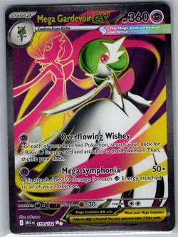 Mega Gardevoir ex 159/132 ME01: Mega Evolution - Pokemon Card - NM - Image 1