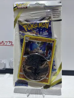 Pokemon TCG Silver Tempest Cranidos Holo Blister Booster Pack New Sealed TCG - Image 1