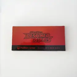Pokemon Destined Rivals Pokemon Center Exclusive ETB Elite Trainer Box SHIPS NOW - Image 3
