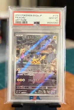 Pikachu 173/165 Sv2a: Pokemon Card 151 Holo (Japanese) PSA 10 - Image 1
