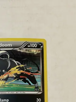 Pokemon TCG Houndoom 56/101 Plasma Blast Holo Rare 2013 LP - Image 5