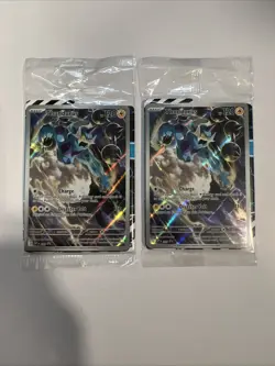 Pokemon TCG Thundurus Black Bolt 209 Black Star Promo, Sealed, English Editionx2 - Image 1