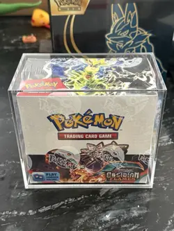 SV03 -Scarlet & Violet Obsidian Flames Booster Box Sealed Pokemon + Acrylic Case 820650863745 - Image 1