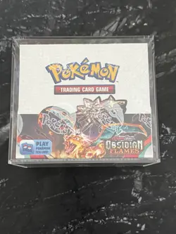 SV03 -Scarlet & Violet Obsidian Flames Booster Box Sealed Pokemon + Acrylic Case 820650863745 - Image 2