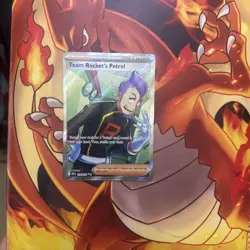 Pokemon Team Rocket's Petrel 226/182 Sv10: Destined Rivals Ultra Rare Full Art - Image 1