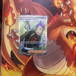 Pokemon Team Rocket's Petrel 226/182 Sv10: Destined Rivals Ultra Rare Full Art - Image 2