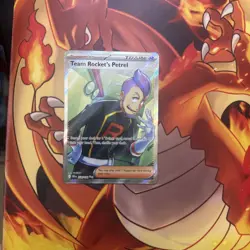 Pokemon Team Rocket's Petrel 226/182 Sv10: Destined Rivals Ultra Rare Full Art - Image 3