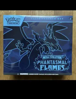 Pokemon Trading Card Game TCG - Mega Evolution Phantasmal Flames ETB - IN HAND! - Image 1