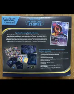 Pokemon Trading Card Game TCG - Mega Evolution Phantasmal Flames ETB - IN HAND! - Image 2
