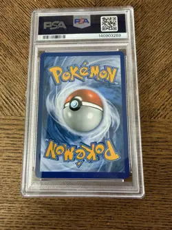 2016 POKEMON PROMO #XY124 FA/PIKACHU EX PROMO-RED & BLUE COLL. PSA 8 - Image 2