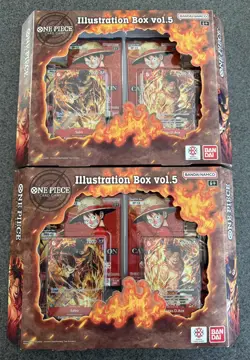 Lot of 2 NEW One Piece Card Game: Illustration Box Vol. 5. FREE SHIPPING! - Image 1